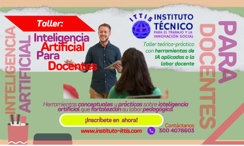 TALLER: INTELIGENCIA ARTIFICIAL PARA DOCENTES