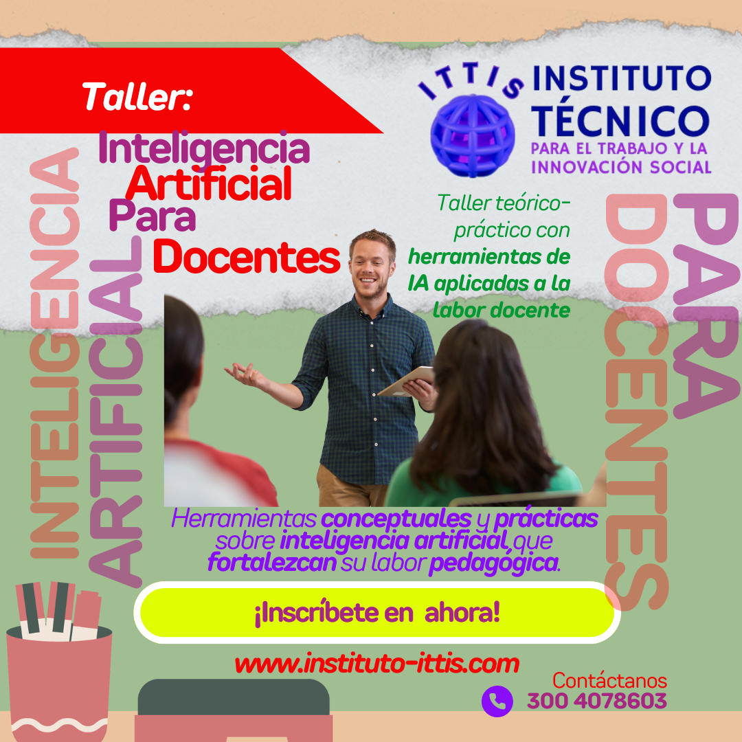 Taller de inteligencia artificial para docentes